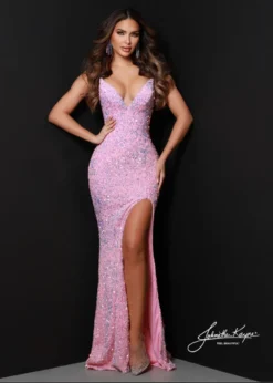 Peaked Strapless Neckline Johnathan Kayne Prom Dress 2529 -Fashion Dress Shop product 898871 1656707363 2529cotton candy 01679.1675289092