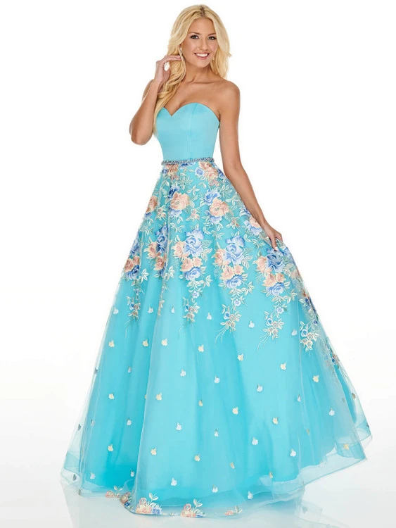 A-line Prom Dress Rachel Allan 7063 6 A-line Prom Dress Rachel Allan 7063 - Image 6