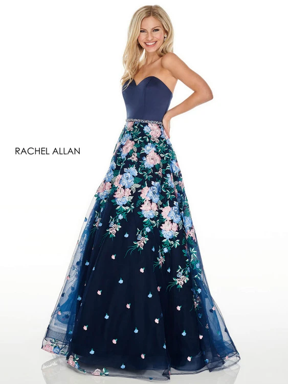 A-line Prom Dress Rachel Allan 7063 4 A-line Prom Dress Rachel Allan 7063 - Image 4
