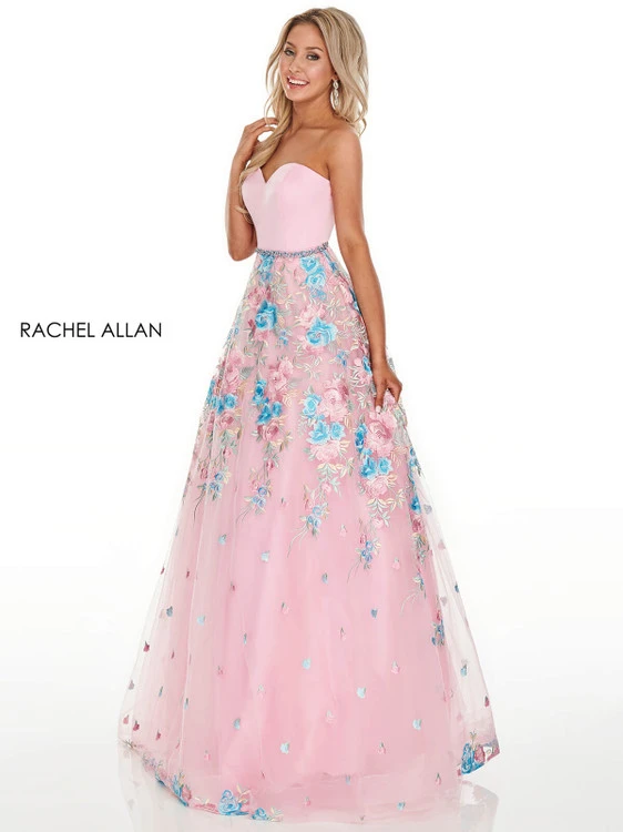 A-line Prom Dress Rachel Allan 7063 2 A-line Prom Dress Rachel Allan 7063 - Image 2