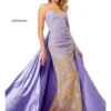 V-neck Sherri Hill Prom Dress 52538