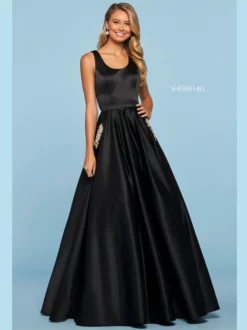 Scoop Neckline Sherri Hill Prom Dress 53512