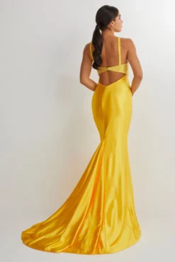 Halter Fitted Studio 17 Prom Dress 12894