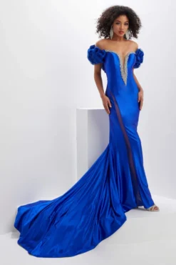 Tiffany Designs Satin Sweetheart Panoply Prom Dress 14126