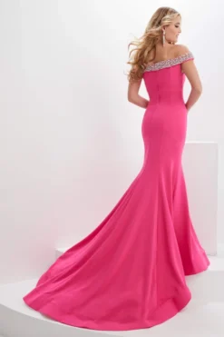 Tiffany Designs Off The Shoulder Panoply Prom Dress 14129 -Fashion Dress Shop tiffany 14129 c 75059.1669067165
